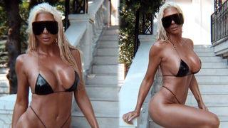Eski yenge Jelena Karleusa verdiği pozlarla nefes kesti