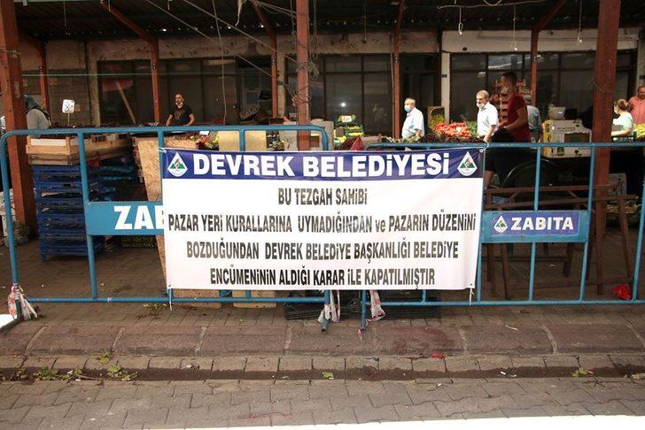 Kurallara uymayan 3 esnafa iki hafta men G2