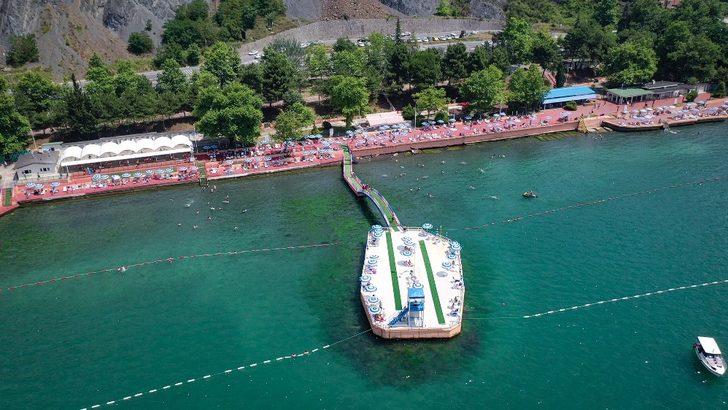 Barış plajı yoğun ilgi görüyor G1