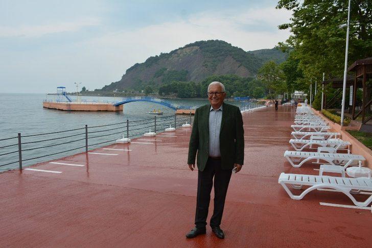 Barış plajı yoğun ilgi görüyor G2