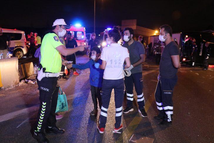 GÜNCELLEME - Bursa'da otoyolda yolcu otobüsü devrildi: 1 ölü, 16 yaralı G3