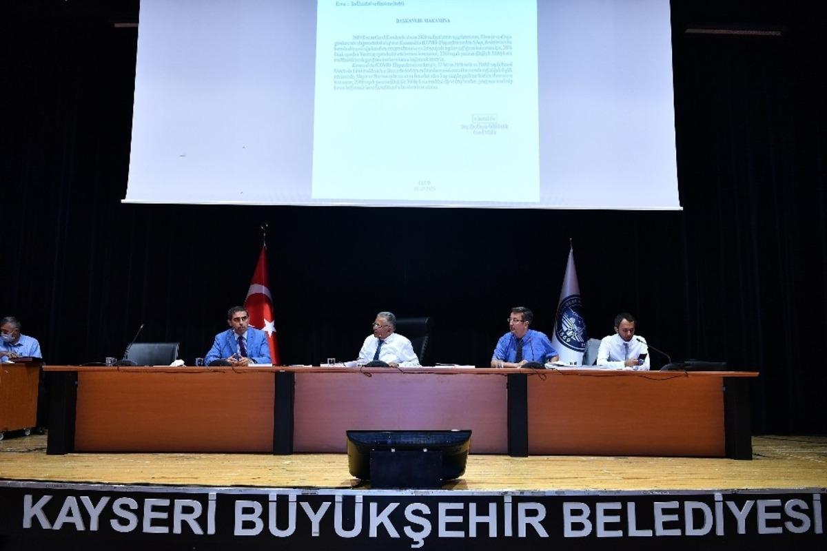 Kayseri B&uuml;y&uuml;kşehir Meclisi toplandı