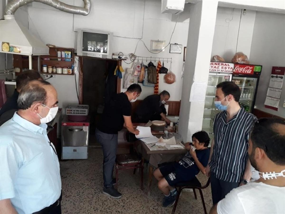 &Ccedil;avdarhisar&rsquo;da korona vir&uuml;s denetimleri