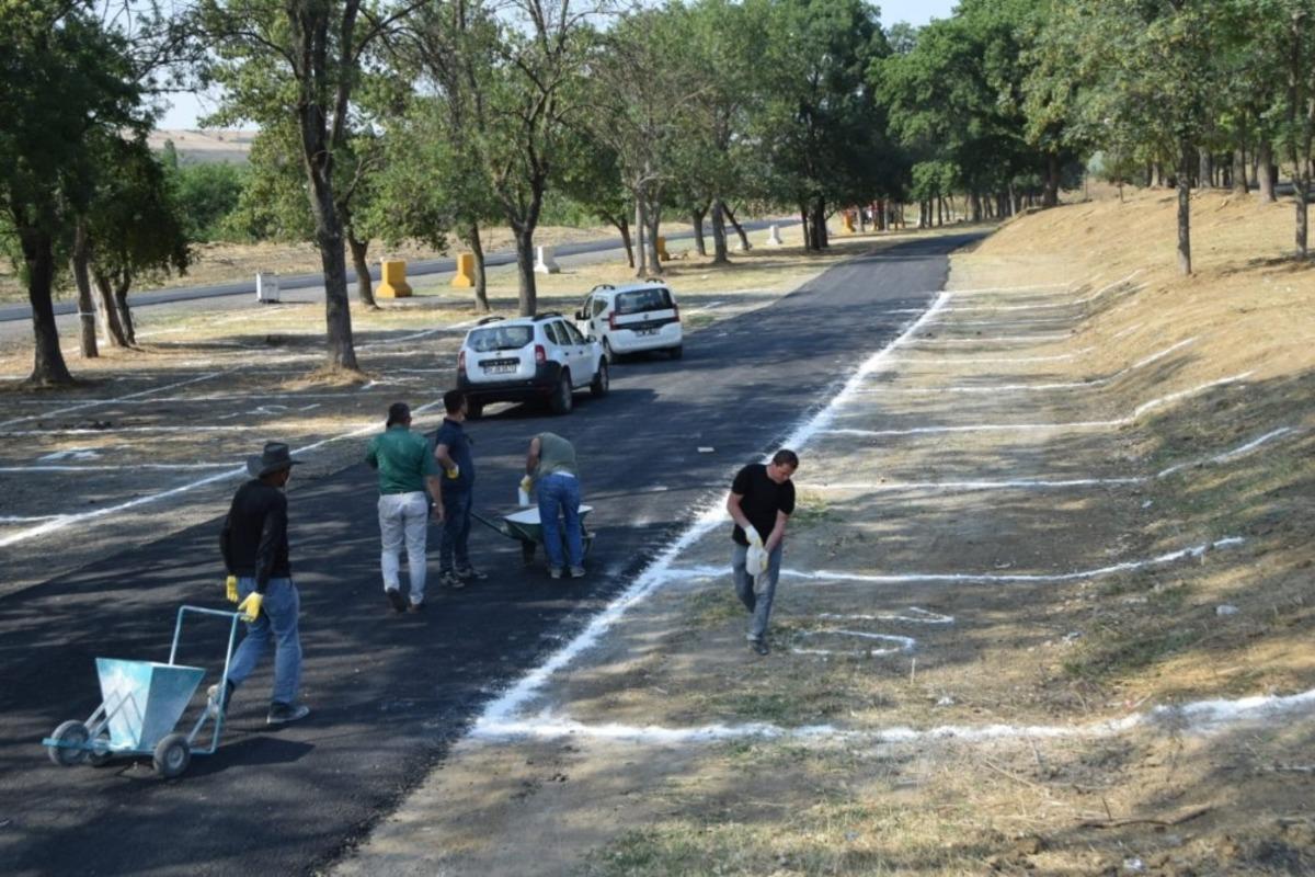 Kurban satış noktasında hazırlıklar tamamlandı