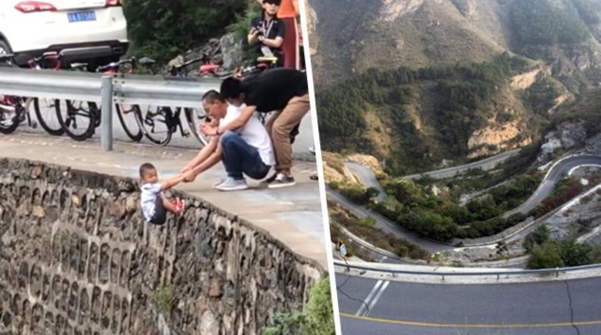 Fotoğraf çekmek için bunu da yaptı!