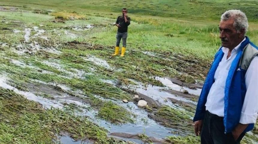 Iğdır&rsquo;da meydana gelen sel ile ilgili hasar tespit &ccedil;alışması yapıldı