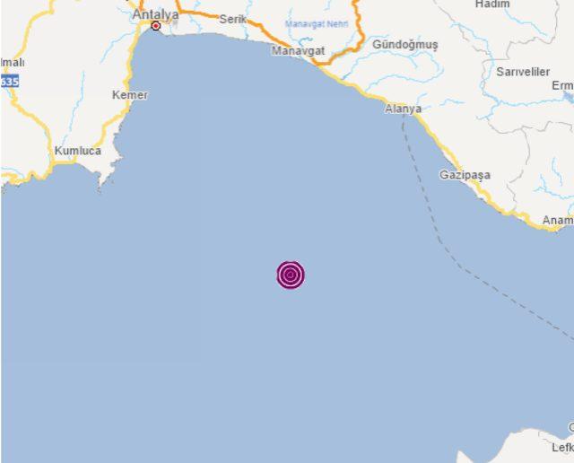 alanya deprem