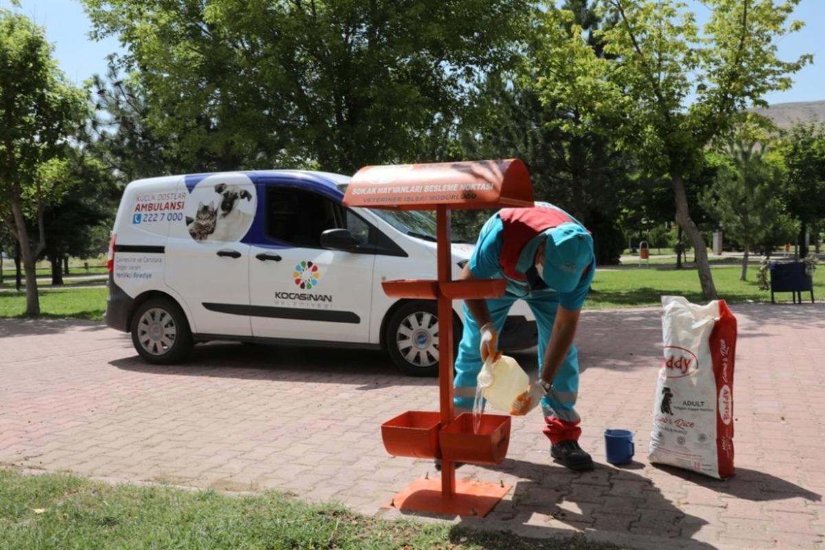 Kocasinan Belediyesi&rsquo;nden k&uuml;&ccedil;&uuml;k dostlar i&ccedil;in b&uuml;y&uuml;k hassasiyet