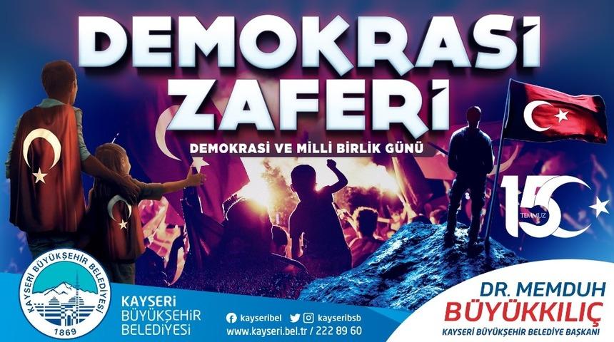 B&uuml;y&uuml;kkılı&ccedil;, "15 Temmuz T&uuml;rk Milleti&rsquo;nin Top Yekun Dirilişidir"