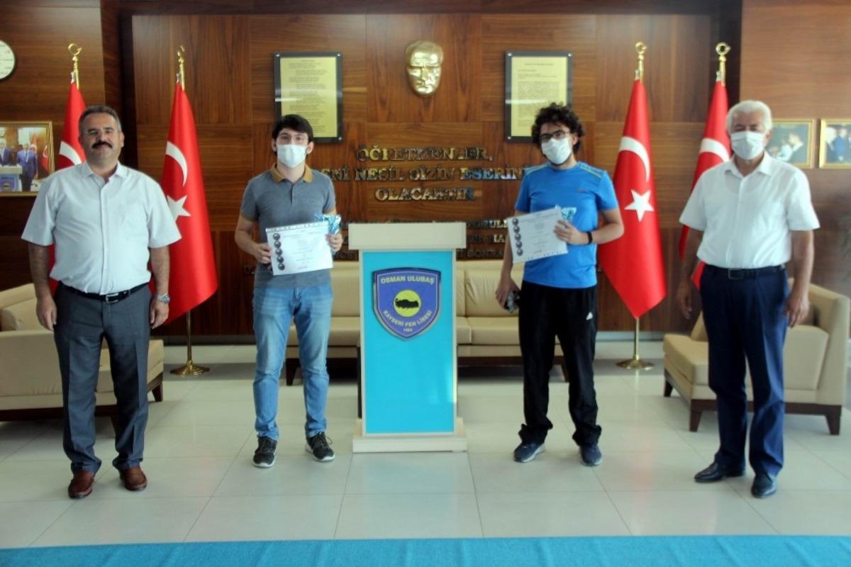 Osman Ulubaş Kayseri Fen Lisesi&rsquo;nden Uluslararası başarı
