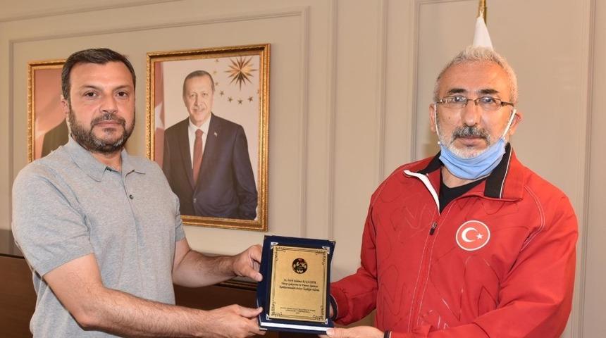 S&ouml;yler&rsquo;den Başkan Kocaispir&rsquo;e teşekk&uuml;r