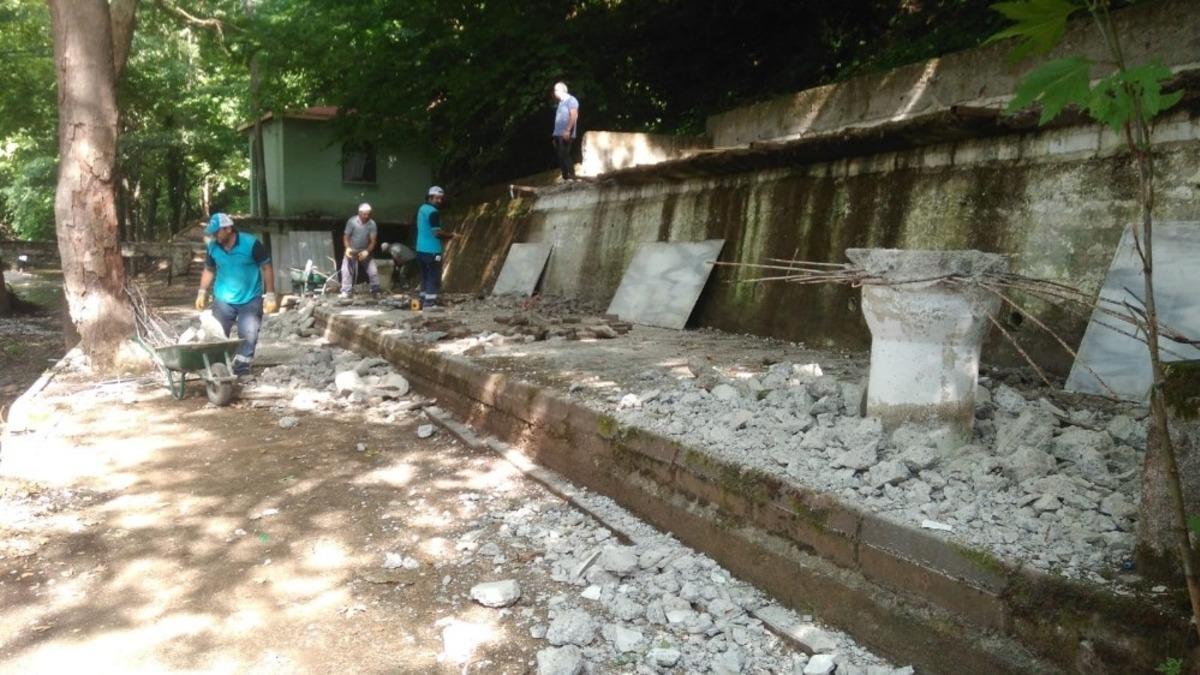 Karam&uuml;rsel Avcı K&ouml;y Mesire Alanı elden ge&ccedil;iyor