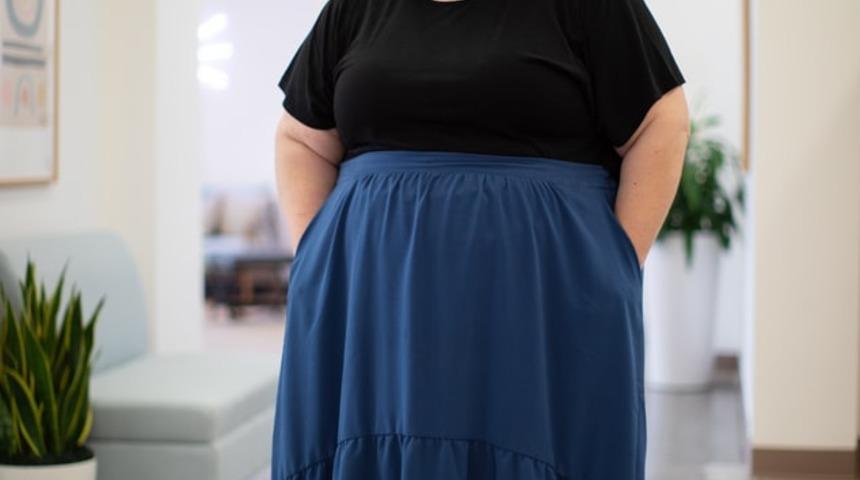 Karın ve göbek yağlarını gizlemek çok kolay! Ünlüler de bu teknikleri kullanıyor...