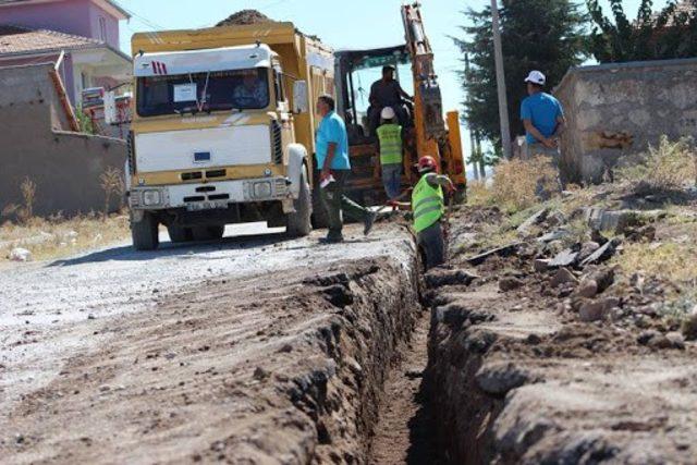 Emirdağ’da doğalgaz çalışmaları tekrar başladı