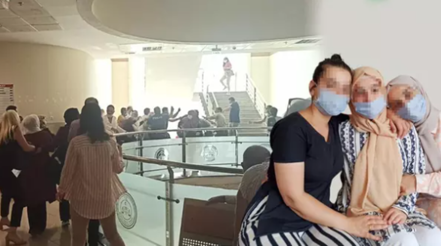 3 kız kardeş babalarını tacizle su&ccedil;lamıştı! Adliye koridorları karıştı