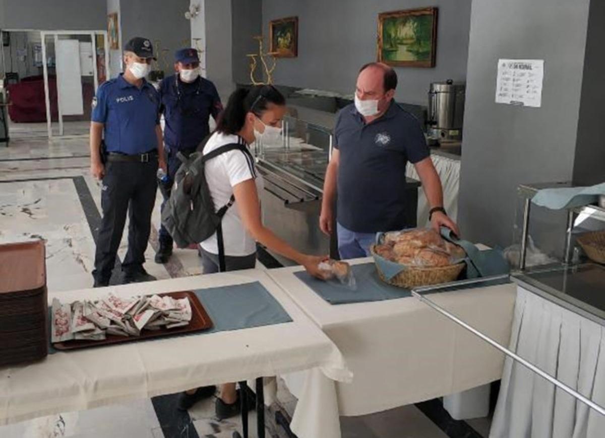 Erdek&rsquo;te &ldquo;Maske-Sosyal Mesafe ve Temizlik&rdquo; denetimi