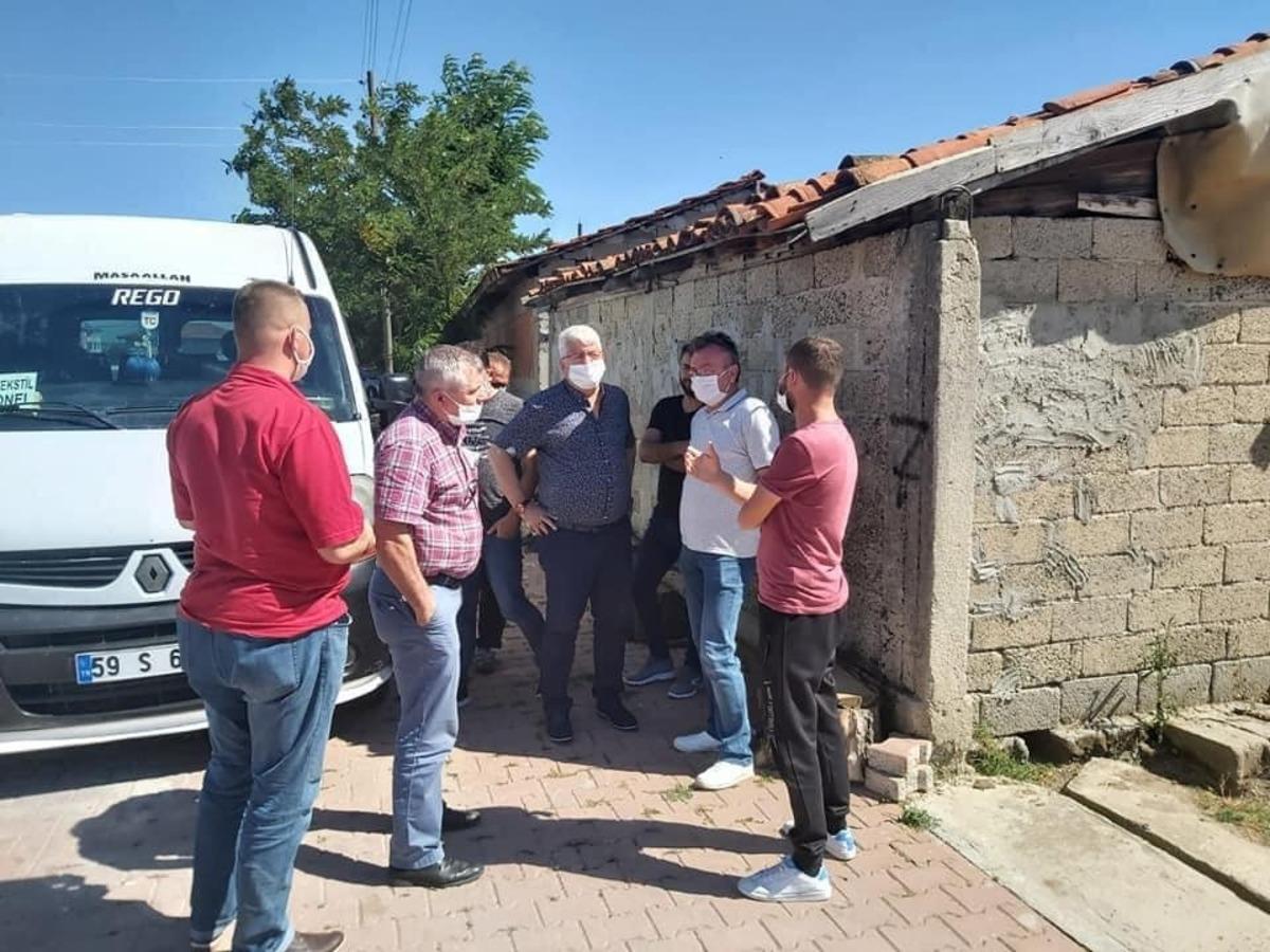 Başkan Y&uuml;ksel&rsquo;den denizde boğulan vatandaşların ailesine taziyede bulundu