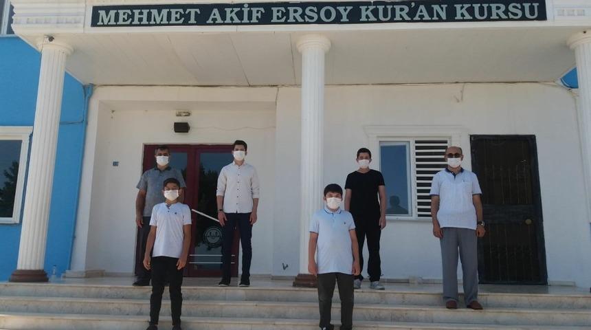 Bozyazılı 5 öğrenci hafızlık belgesi almaya hak kazandı