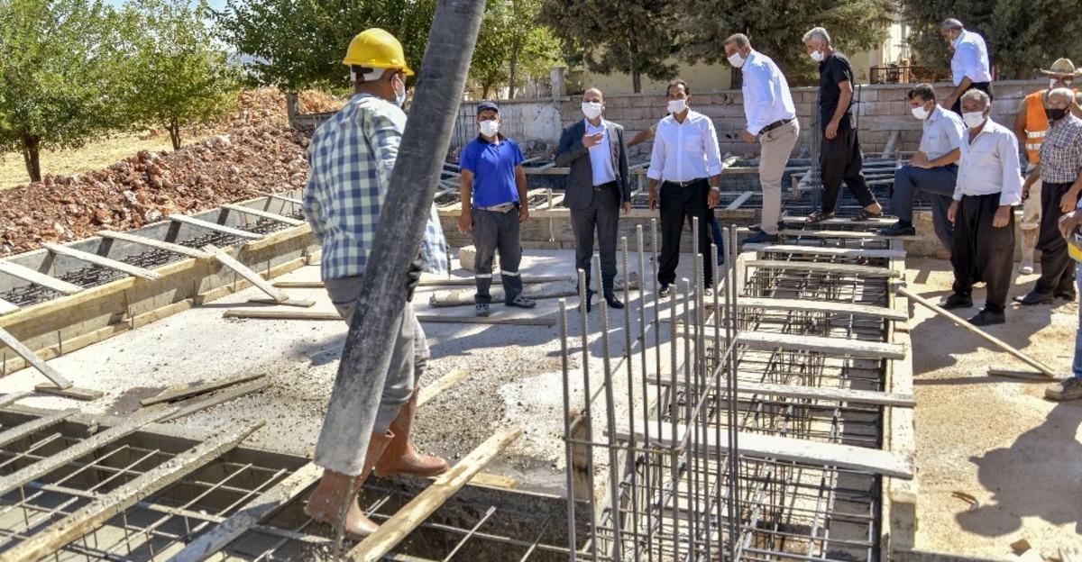 Başkan Doğru, sosyal tesisin temelini attı