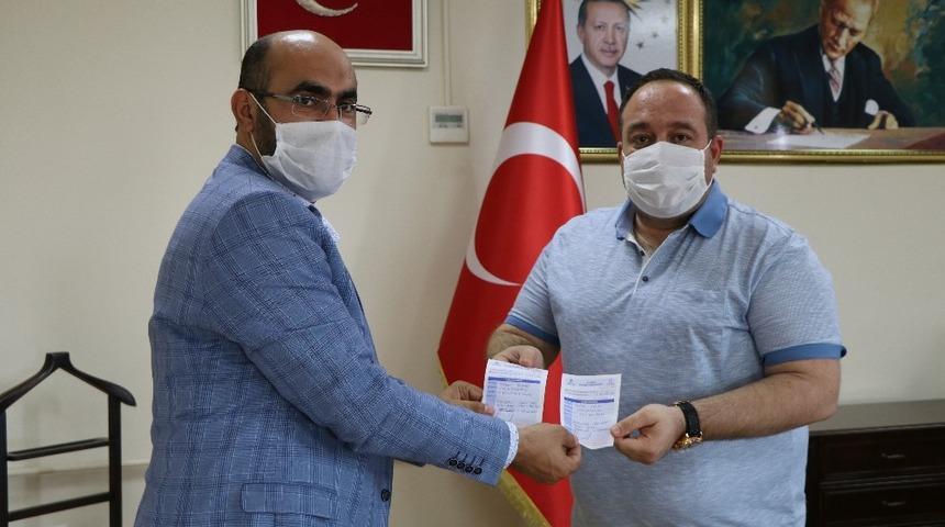 Ekinci&rsquo;den TDV&rsquo;ye kurban bağışı