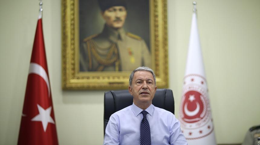 Bakan Akar: Azeri kardeşlerimize desteğe devam edeceğiz