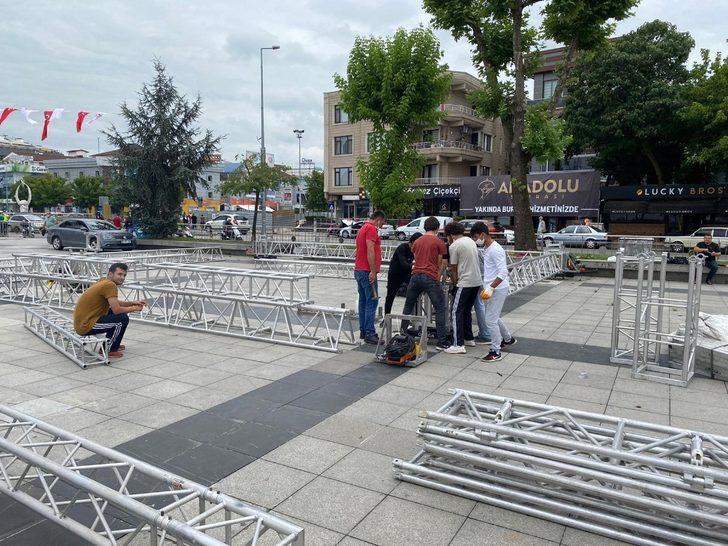 Düzce Anıtpark 15 Temmuz’a hazırlanıyor G1