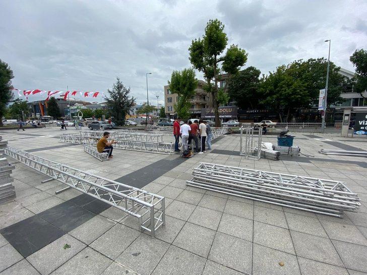 Düzce Anıtpark 15 Temmuz’a hazırlanıyor G2