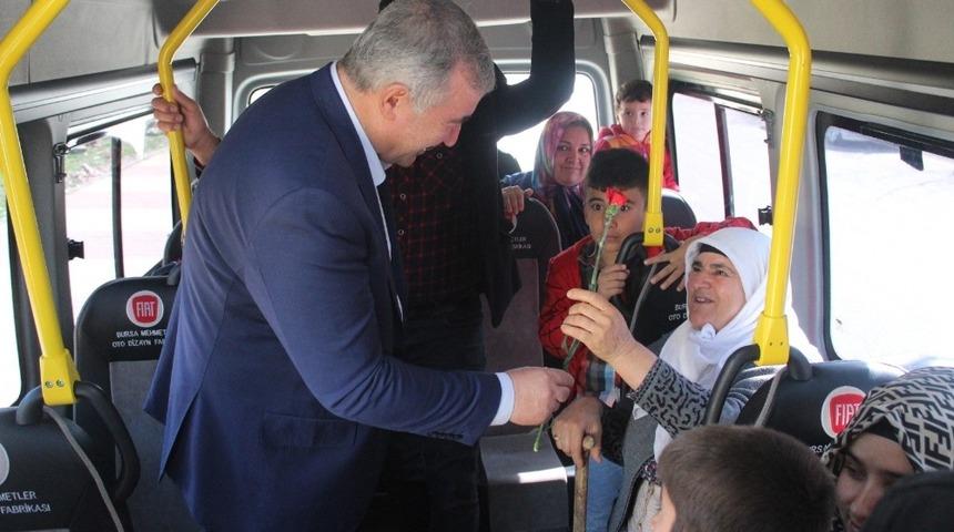 Kahta&rsquo;da 15 Temmuz g&uuml;n&uuml; &uuml;cretsiz ulaşım