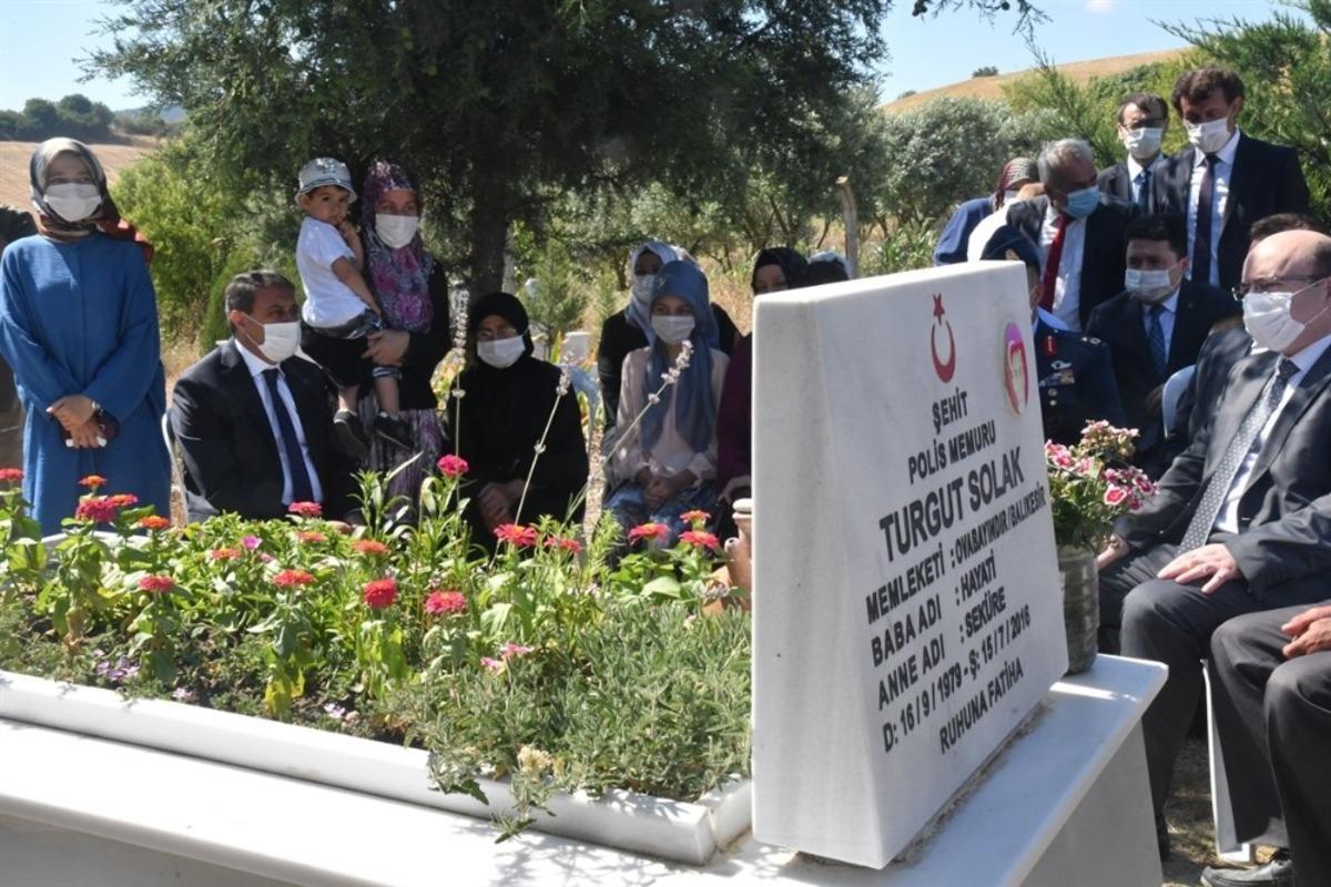Balıkesir&rsquo;de 15 Temmuz şehitleri anıldı