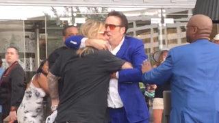 Nicolas Cage'in kavgaya karıştığı görüntüler olay yarattı