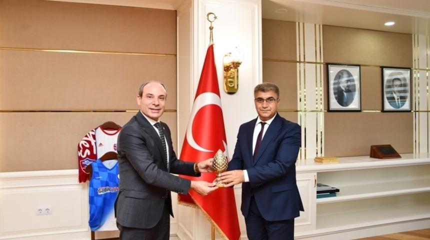 Vali Gürel’e ziyaret