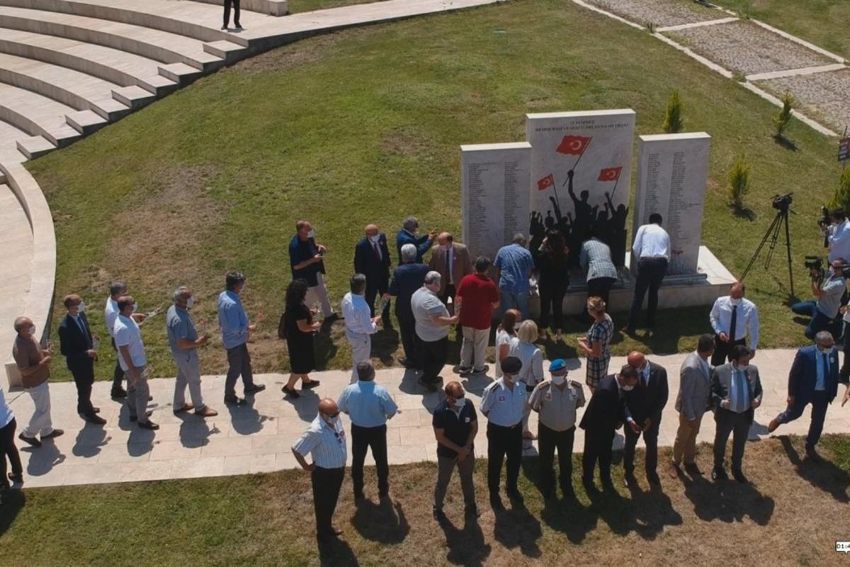 PA&Uuml;, 15 Temmuz şehitlerini hain darbe girişiminin d&ouml;rd&uuml;nc&uuml; yılında unutmadı