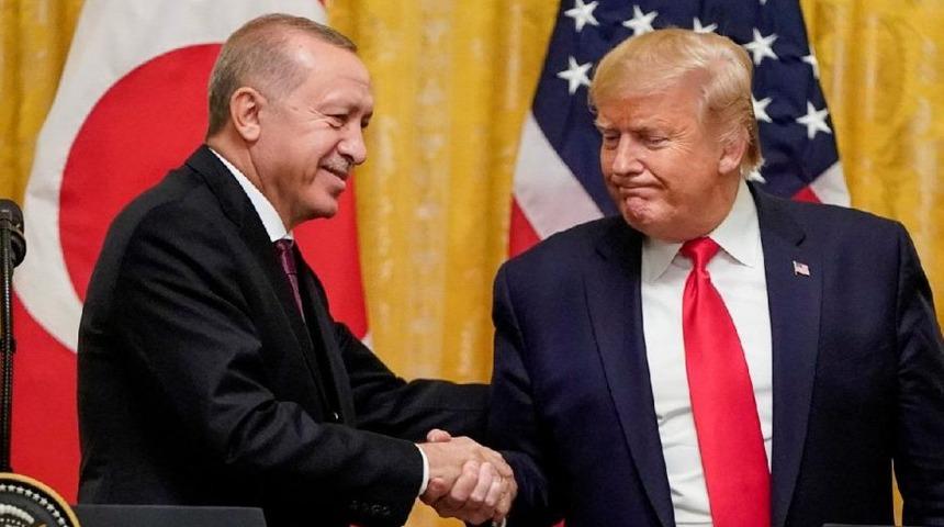 Cumhurbaşkanı Recep Tayyip Erdoğan ve Donald Trump arasında kritik görüşme
