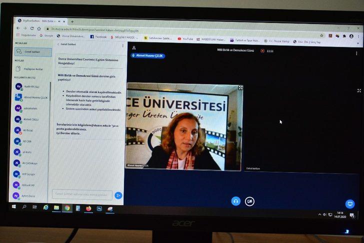 Düzce Üniversitesinden 15 Temmuz etkinliği G3