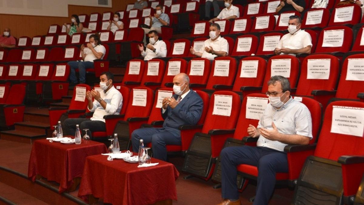 ME&Uuml;&rsquo;de 15 Temmuz şehitleri anıldı