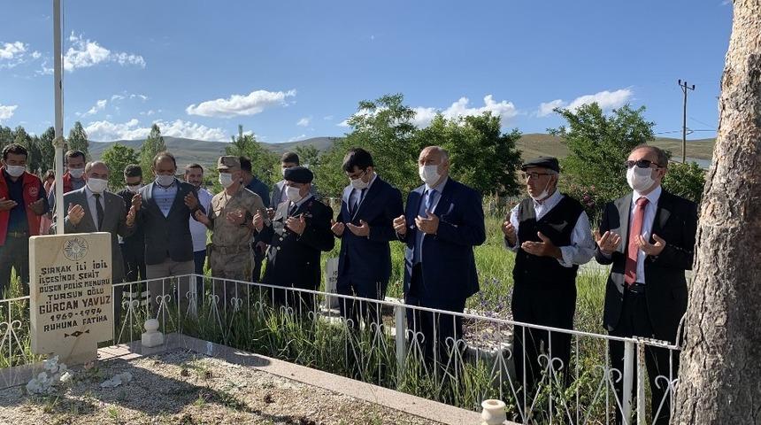 Bayburt protokol&uuml; şehit ve gazi ailelerini ziyaret etti