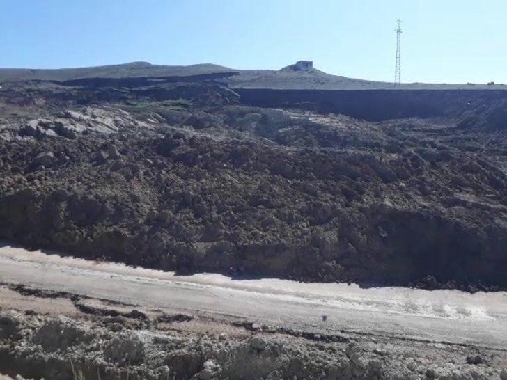 Tekman - Erzurum Palandöken yolunu heyelan vurdu G1