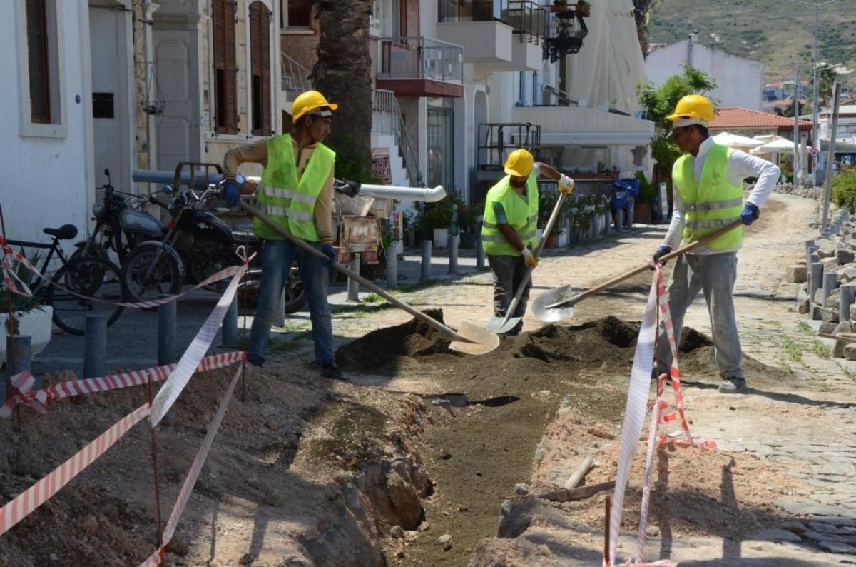 Fo&ccedil;a, yeni i&ccedil;me suyu hattına kavuşuyor