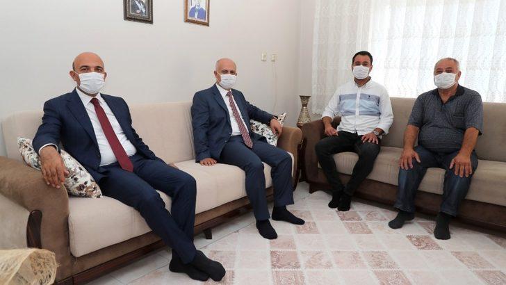 Rektör Prof. Dr. Çamsarı, 15 Temmuz gazisi Onur Can Kuş’u ziyaret etti G3