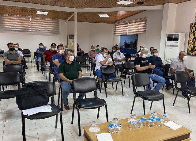 Mersin’de itfaiye personeline eğitim verildi