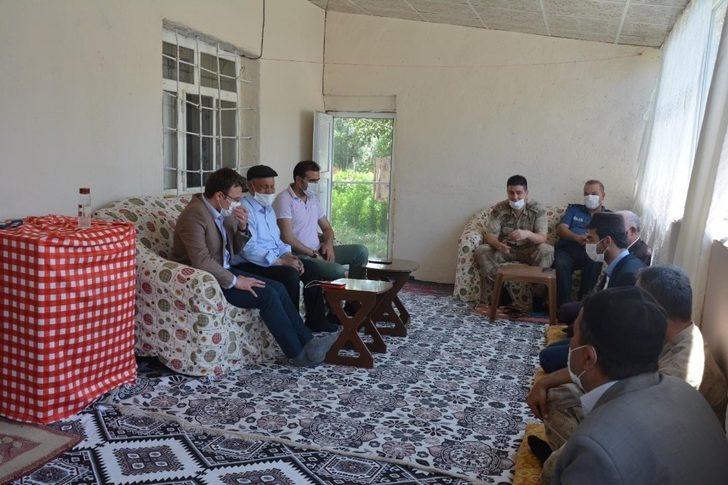 Kaymakam Sancaktutar’dan şehit ve gazi ailelerine ziyaret G3