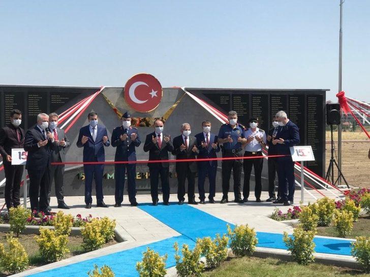 ERÜ 15 Temmuz Şehitler Caddesi açıldı G3