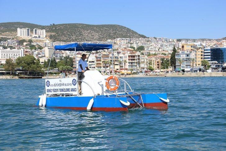 Aydın Büyükşehir Belediyesi’nden sahil temizliği G4