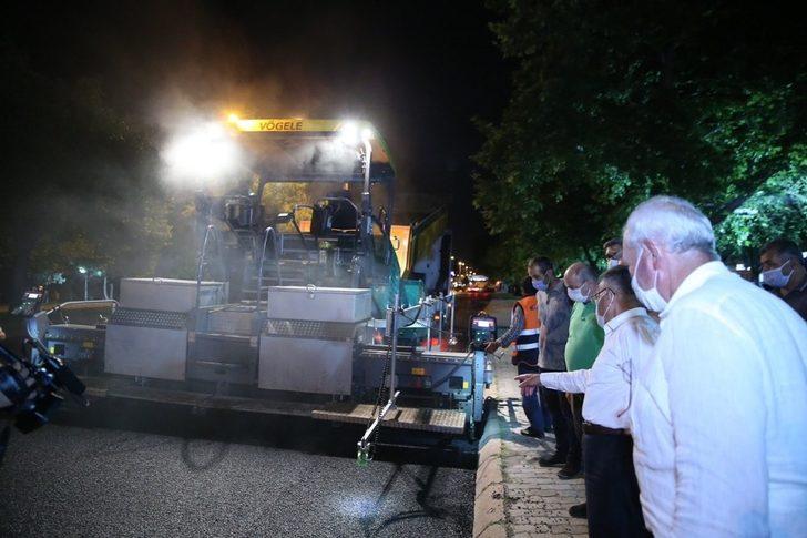 Osman Kavuncu Bulvarında asfalt yenileme çalışmaları sürüyor G3