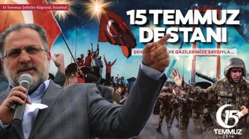 Van Milletvekili Osman Nuri G&uuml;la&ccedil;ar&rsquo;ın &lsquo;15 Temmuz&rsquo; mesajı