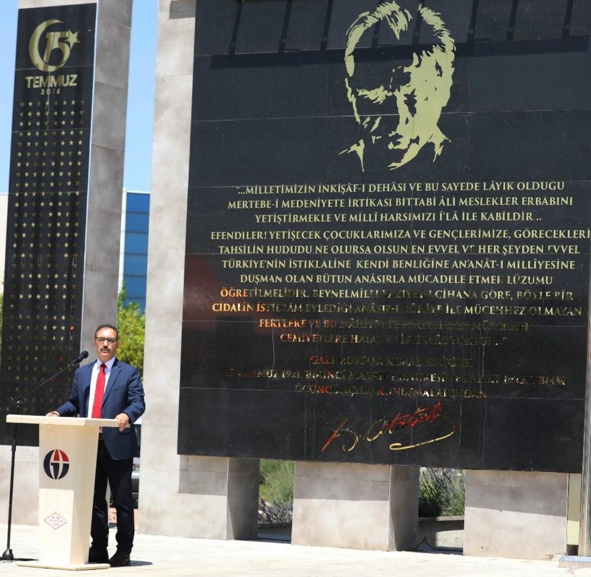 Gaziantep&rsquo;te 15 Temmuz Demokrasi ve Milli Birlik G&uuml;n&uuml; etkinlikleri