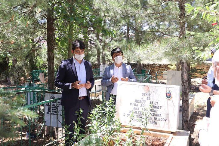 Tufanbeyli’de şehitlikler ziyaret edildi G2