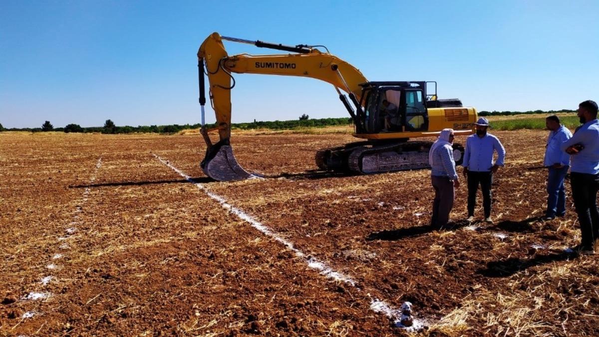 Şanlıurfa&rsquo;da DSİ&rsquo;nin tahliye kanalları &ccedil;alışmaları devam ediyor