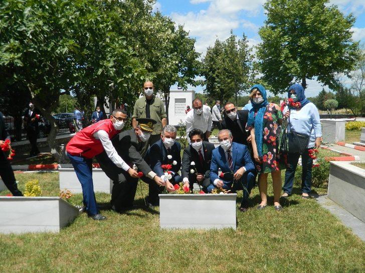 Dualar Lüleburgaz Şehitliğinden göğe yükseldi G1