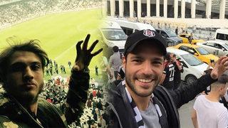 Ünlüler Beşiktaş maçı için dün akşam Vodafone Arena'daydı